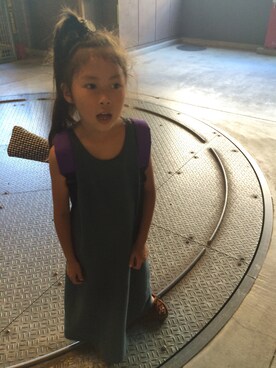 「子供服」｜「アイテム（モカシン/デッキシューズ）」を使った、moca0690さん（キッズ・120cm）の夏コーディネート