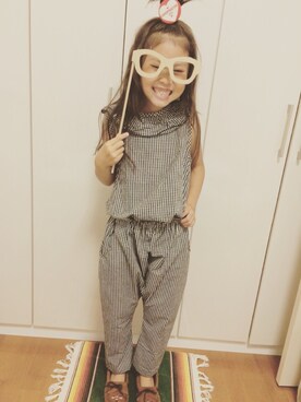 「子供服」｜「アイテム（モカシン/デッキシューズ）」を使った、moca0690さん（キッズ・120cm）の夏コーディネート