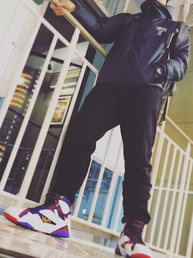 「Jordan」｜「アイテム（ダウンベスト）」を使った、ナポレオンさん（メンズ・174cm）の秋コーディネート