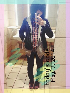 meshikuzu🇯🇵さん(レディース・152cm)の春コーディネート