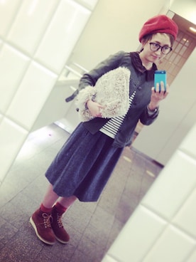 ayamiiiiさん（レディース・159cm）の冬コーディネート