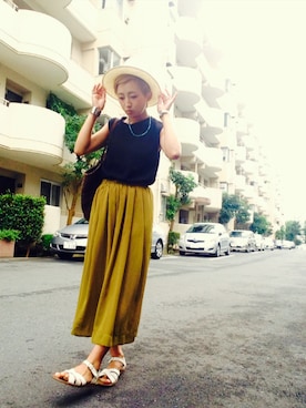 ayamiiiiさん（レディース・159cm）の夏コーディネート