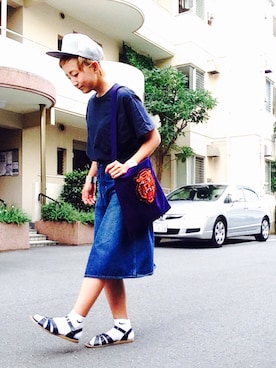 ayamiiiiさん（レディース・159cm）の夏コーディネート