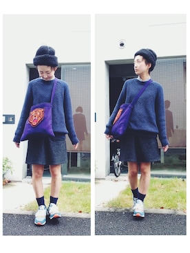 ayamiiiiさん（レディース・159cm）の秋コーディネート