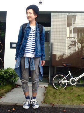 ayamiiiiさん（レディース・159cm）の秋コーディネート