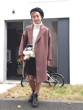 ayamiiiiさん（レディース・159cm）の冬コーディネート