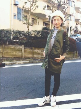 ayamiiiiさん（レディース・159cm）の冬コーディネート