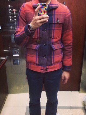 「WTAPS（ダブルタップス）のアイテム（ブルゾン）」を使った、A$APさん（メンズ・173cm）の春コーディネート