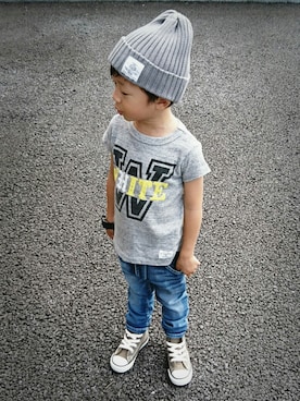 REIさん(キッズ・100cm)の秋コーディネート