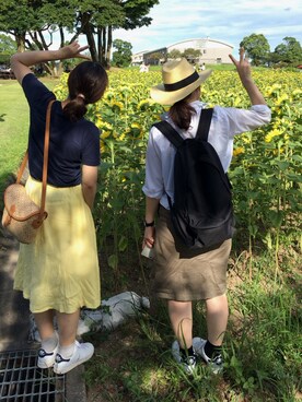 Tomomiiさん（レディース・156cm）の夏コーディネート