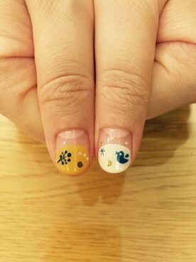 「ネイル」｜hirokoxさん（レディース・158cm）の冬コーディネート