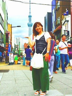 kemekoさん(レディース・156cm)の夏コーディネート