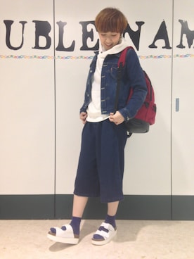 くろゆんさん（レディース・163cm）の春コーディネート