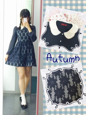 「YELLOW96（イエロー96）のアイテム」を使った、Moon✯*さん（レディース・164cm）の秋コーディネート