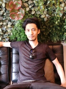 「ローゲージ」｜KENJIさん（メンズ・186cm）の夏コーディネート