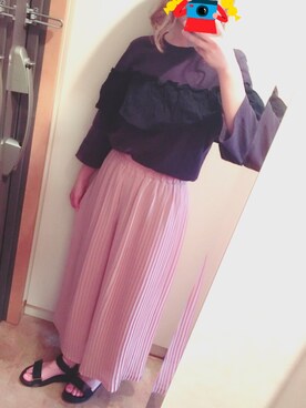 「ORiental TRaffic（オリエンタルトラフィック）の【再値下げ！SALE 50%OFF】【スポーツ系サンダル人気No1！】★スポーツサンダル★5203（サンダル）」を使った、Nozomiさん（レディース・154cm）の夏コーディネート