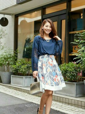 湯山由理さんのコーディネート