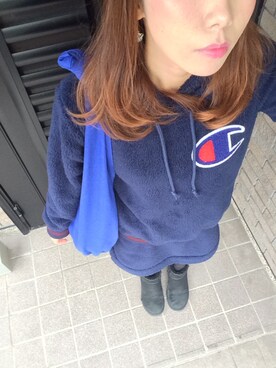 「blue」｜「アイテム（タイツ/ストッキング）」を使った、ykrさん（レディース・165cm）の秋コーディネート