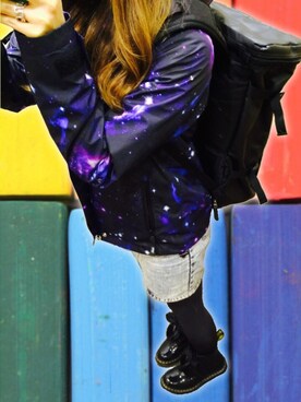 「Marc by Marc Jacobs（マークバイマークジェイコブス）のアイテム（リング）」を使った、ykrさん（レディース・165cm）の春コーディネート