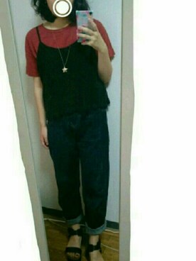 morimoriさん（レディース・160cm）の夏コーディネート