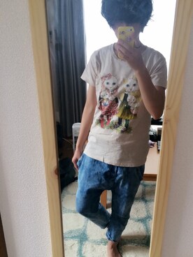 Tシャツ カットソーを使った ヒグチユウコ の人気ファッションコーディネート Wear