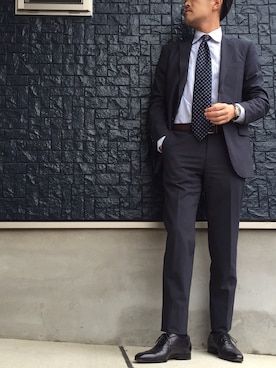 「Charvet   （シャルベ）のアイテム」を使った、octalismさん（メンズ・173cm）の夏コーディネート