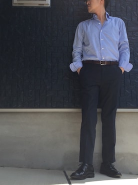 「BARBA（バルバ）のアイテム」を使った、octalismさん（メンズ・173cm）の夏コーディネート