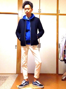 「Jungle Storm（ジャングルストーム）のアイテム（トップス）」を使った、S.Hさん（メンズ・173cm）の春コーディネート