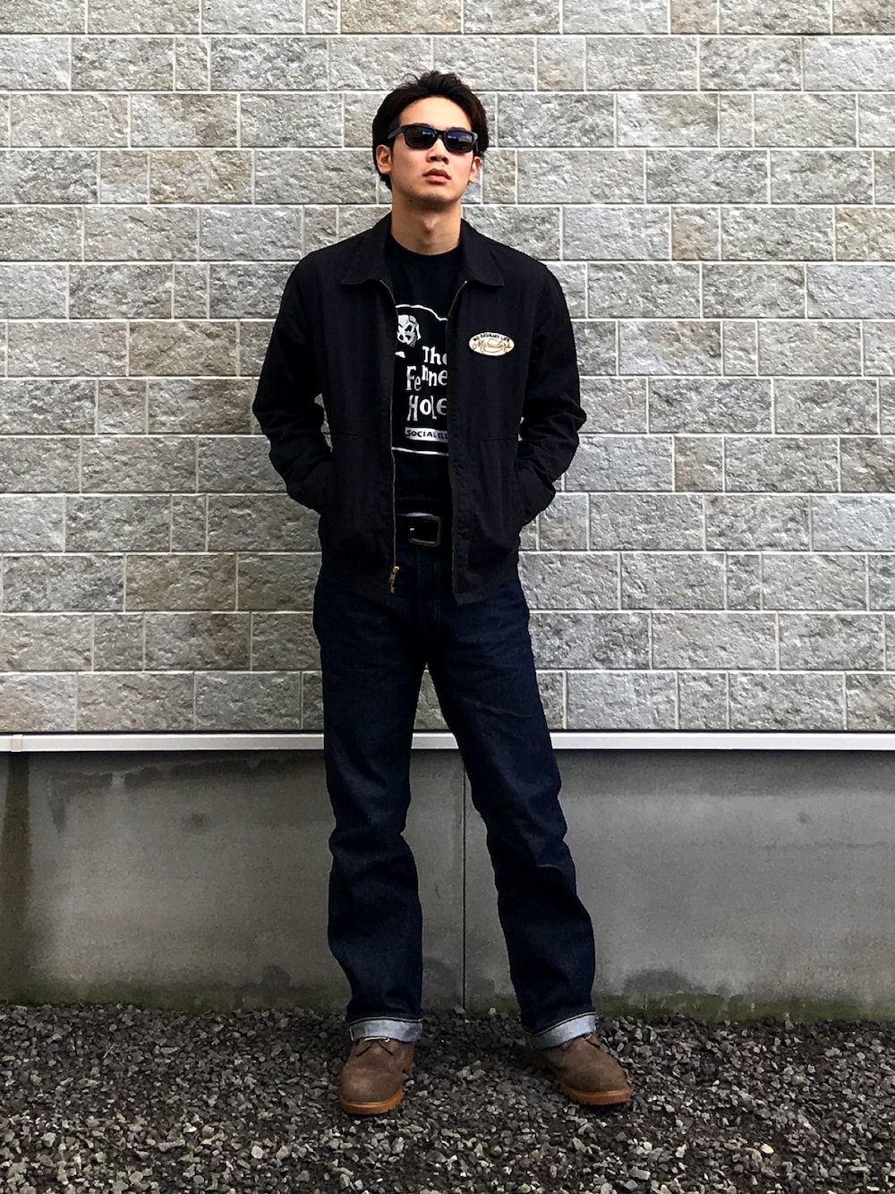 クーティー cootie ライダース　ネイビー クーティー cootie ライダース ネイビー