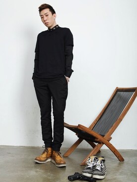 「grenson」｜MOKOOJIN さん（メンズ・180cm）の秋コーディネート