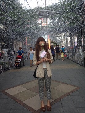 Rainie。カツさんのコーディネート