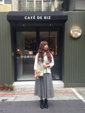 Rainie。カツさんのコーディネート