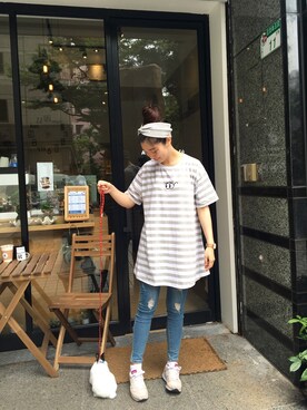 Rainie。カツさんのコーディネート