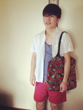 SKさん(メンズ・165cm)の夏コーディネート