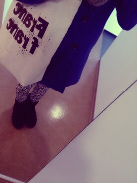 「#ブルー」｜「アイテム（ジャケット/アウター）」を使った、i さん（レディース・171cm）の冬コーディネート