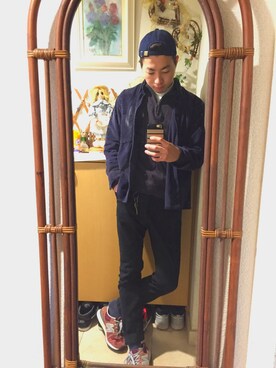 なりゆーさん（メンズ・173cm）の秋コーディネート