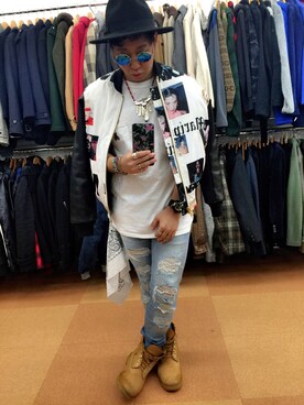 「JOYRICH」｜「アイテム（ブーツ）」を使った、ちゃんさん（メンズ・163cm）の秋コーディネート