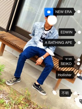 「再投稿のアイテム（その他、その他）」を使った、Ta-sanさん（メンズ・175cm）の夏コーディネート