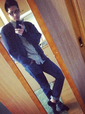 和平-KAZUHEI-さん（メンズ・180cm）の春コーディネート