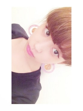 「宇宙」｜「アイテム（アクセサリー）」を使った、高橋愛さん（レディース・154cm）の夏コーディネート
