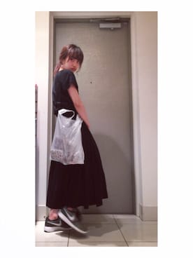 「CATCOPY」｜高橋愛さん（レディース・154cm）の夏コーディネート