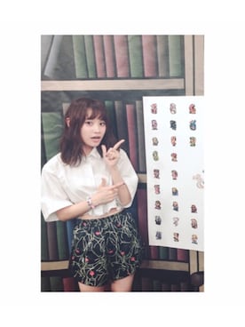 「aliceMcCALL（アリスマッコール）のアイテム」を使った、高橋愛さん（レディース・154cm）の夏コーディネート