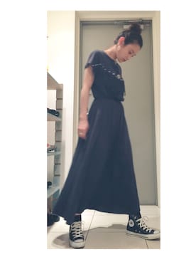 高橋愛さん（レディース・154cm）の秋コーディネート