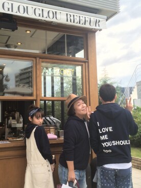 「73r」｜高橋愛さん（レディース・154cm）の秋コーディネート