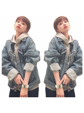 「ウォッチ」｜高橋愛さん（レディース・154cm）の秋コーディネート