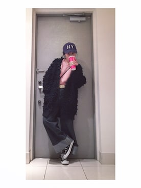「CATCOPY」｜高橋愛さん（レディース・154cm）の秋コーディネート