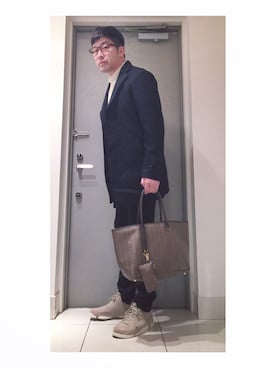 「ヴァレンタインデートスタイル」｜高橋愛さん（レディース・154cm）の冬コーディネート