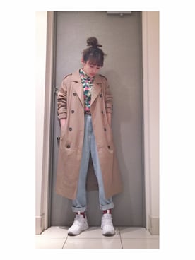 「Sretsis（スレッシス）のアイテム」を使った、高橋愛さん（レディース・154cm）の春コーディネート