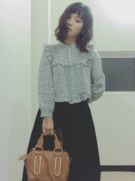 高橋愛さん（レディース・154cm）の春コーディネート