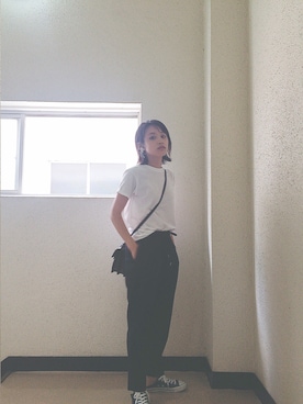 高橋愛さん（レディース・154cm）の秋コーディネート